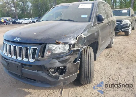 2016 Jeep Compass Sport из США, поврежденный, VIN 1C4NJDBB4GD756524